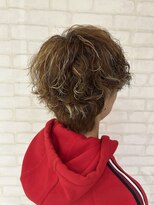 ビス ヘア アンド ビューティー 西新井店(Vis Hair&Beauty) 20代30代40代ハイライト外国人風カラースパイラルパーマ