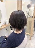外はねくびれボブ