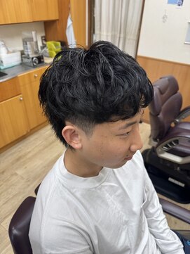 バディー ヘアー(Buddy Hair) 【海外ヘア】マニッシュパーマ