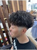 フェードパーマ