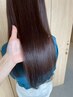 【カラーも同時に◎】 【平日限定】 サラサラ縮毛矯正+カラー　33,050→