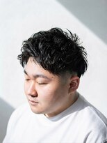 エクラート メン 仙台(ECLART men.)&nbsp;ECLART.men/ソフトツイスト/スキンフェード/アップバング