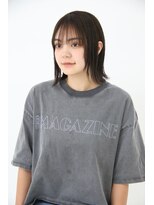 ロアー ヘアー マックイーン 流山おおたかの森店(RAWR hair McQueen) 【RAWR】顔まわりレイヤー×外ハネボブで叶える韓国ヘア