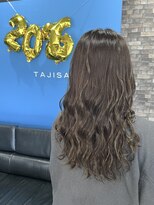 タジサスヘアー(TAJISAS HAIR)&nbsp;▼ロング×ミルクティー