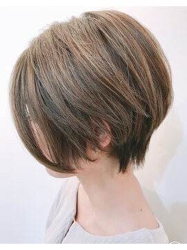 リブ(Lib) 【Lib】ショートボブ×ブルージュ