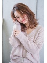 ネオリーブ コパン 鶴見店(Neolive copain)&nbsp;ゆるめパーマで抜け感ミディアム neolivecopain