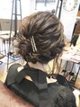 アグ ヘアー ドレス 喜久田店(Agu hair dress) 結婚式アップスタイル