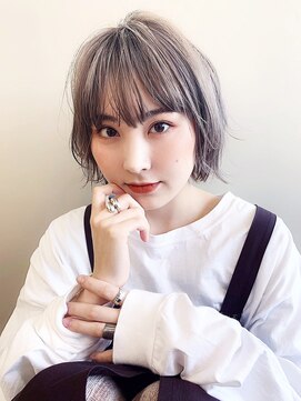 エマエコル(Emma ecole) Emma ecole ニュアンス×ひし形ショート by.木村