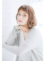 プティルカ ディーシー本店(PutiLuca D.C.)&nbsp;透け感バングの外はねバルーンボブ