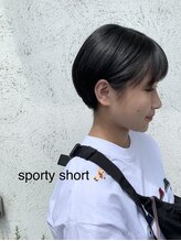 バース ヘアデザイン(Birth hair design)&nbsp;sporty short