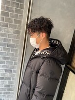 ネオリーブ ジューク 日吉店(Neolive JuQ)&nbsp;【韓国マッシュ】　メンズカット×波巻きスパイラルパーマ