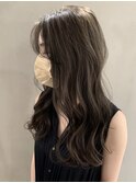 大人可愛い♪愛され ヘルシー レイヤーカット×オリーブベージュ