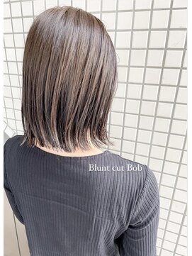 ネオリーブアイム 横浜西口店(Neolive aim) 【リアルカット】結べる長さの切りっぱなしボブ