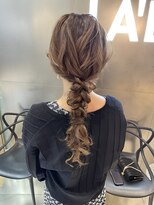 ラボー ノースプラザ店(LA'BO)&nbsp;編みおろしヘアセット