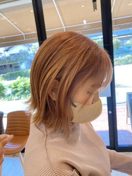 メレ(mele) ピンクオレンジベージュ