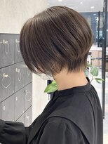 ザザ シンジュク(ZA/ZA shinjuku) 丸みのあるショートボブ