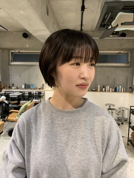 ラボヌールヘアーパルフェ 大宮西口店(La Bonheur hair parfait) 短すぎないショート　【parfait 松梨】