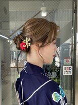 ワンズ リー 下北沢店(ONE's ly)  お呼ばれヘア/浴衣ヘアアレンジ/ヘアセット/下北沢/下北沢駅