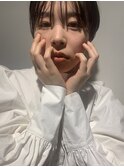 〔mirisa〕　束感ショート　丸み