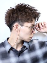 リップス 千葉annex(LIPPS)&nbsp;刈り上げアップバングショートソフトツイストパーマ