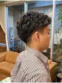 メンズパーマ　ベリーショート　メンズカット　36