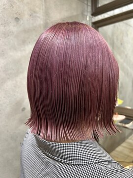 スタイル スマート サロン(STYLE smart salon) 【kanae/藤沢】切りっぱなしボブ/ラベンダーピンク