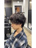 緩めシャドウパーマ