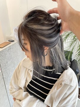 キング 高槻(K!ng) 縮毛矯正髪質改善ハイライトレイヤーカット高槻美容室エクステ