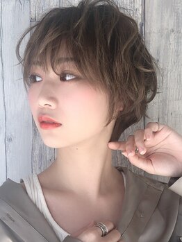 ロッソ 東川口店(Rosso)の写真/どこから見てもきれいなフォルムにこだわり全身バランスに合わせてカット。技術力の高さを実感♪[東川口]