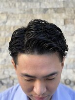 ヘアーモードキクチ 神田日銀通り店&nbsp;ビジネスローフェードパーマ