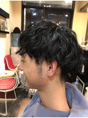 メンズ・スパイラルパーマ