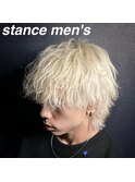 マッシュウルフ×ホワイトブロンド