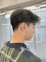 メンズセンターパート/ショートセンターパート