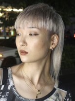 ピークアブー 原宿ハラカド(PEEK-A-BOO) イメチェンホワイトブロンドレイヤーハイトーン派手髪ショート