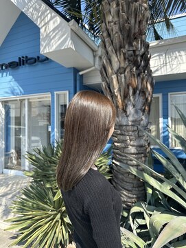 マリブヘアリゾート 太田店(malibu hair resort) マットグレーカラー