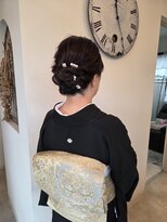 ヘアーアトリエルキナ(hair atelier LUCINA)&nbsp;アップスタイル