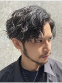 武蔵小杉センターパートウルフ波巻きパーマツイストパーマメンズ