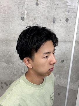 メルシー トータル ブランディング サロン(merci TOTAL BRANDING SALON) メンズショート　アップバンクヘア