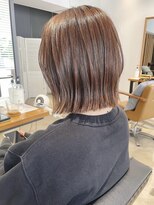 オルチェット(Olu'chette HAIR LIFE)&nbsp;深澤/くびれヘア/外ハネボブ/切りっぱなしボブ/ミニボブ