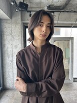 ノラジャーニー(NORA Journey)&nbsp;メンズボブウルフメンズミディアムレイヤーカットメンズウルフ