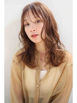 カルマ ヘアー(calma hair) 抜け感ゆるウェーブロング