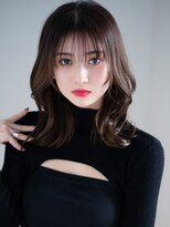 サードバイローラン(THiRD by ROULAND)&nbsp;オリーブグレークラゲヘアーココアベージュ