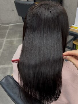 ノア 奈良駅前店(NoA) noa___hikaru 艶髪 ストレート 縮毛矯正 髪質改善