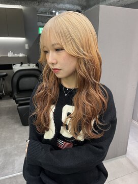 ロテ 名古屋 名駅店(Lote.) 黒髪カタログ/クラゲヘアー/オリーブグレー