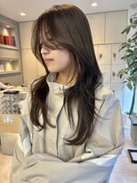 シエル バイ ケンジ 登戸 生田(CIEL by KENJE)&nbsp;ハッシュカット/チョコレートブラウン/10代20代/レイヤーカット