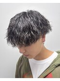 広島メンズ/ツイストスパイラル/縦落ちパーマ