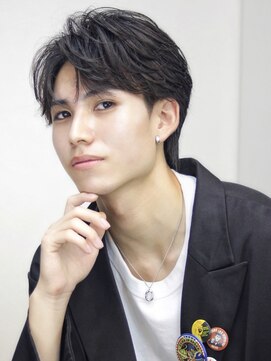 ニュアンスコンマバング/フェザーショート