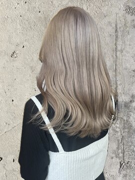 ヘアーデザイン グランツ 平成店(hair design Granz) ミルクティーベージュ