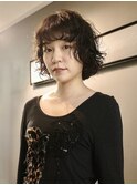 【倉田真希】ボブパーマ レイヤーボブ ニュアンスパーマ