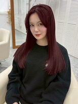 ロマーリ(LOMARLIE)&nbsp;ブリーチ20代30代40代バーガンディーピンクベージュ